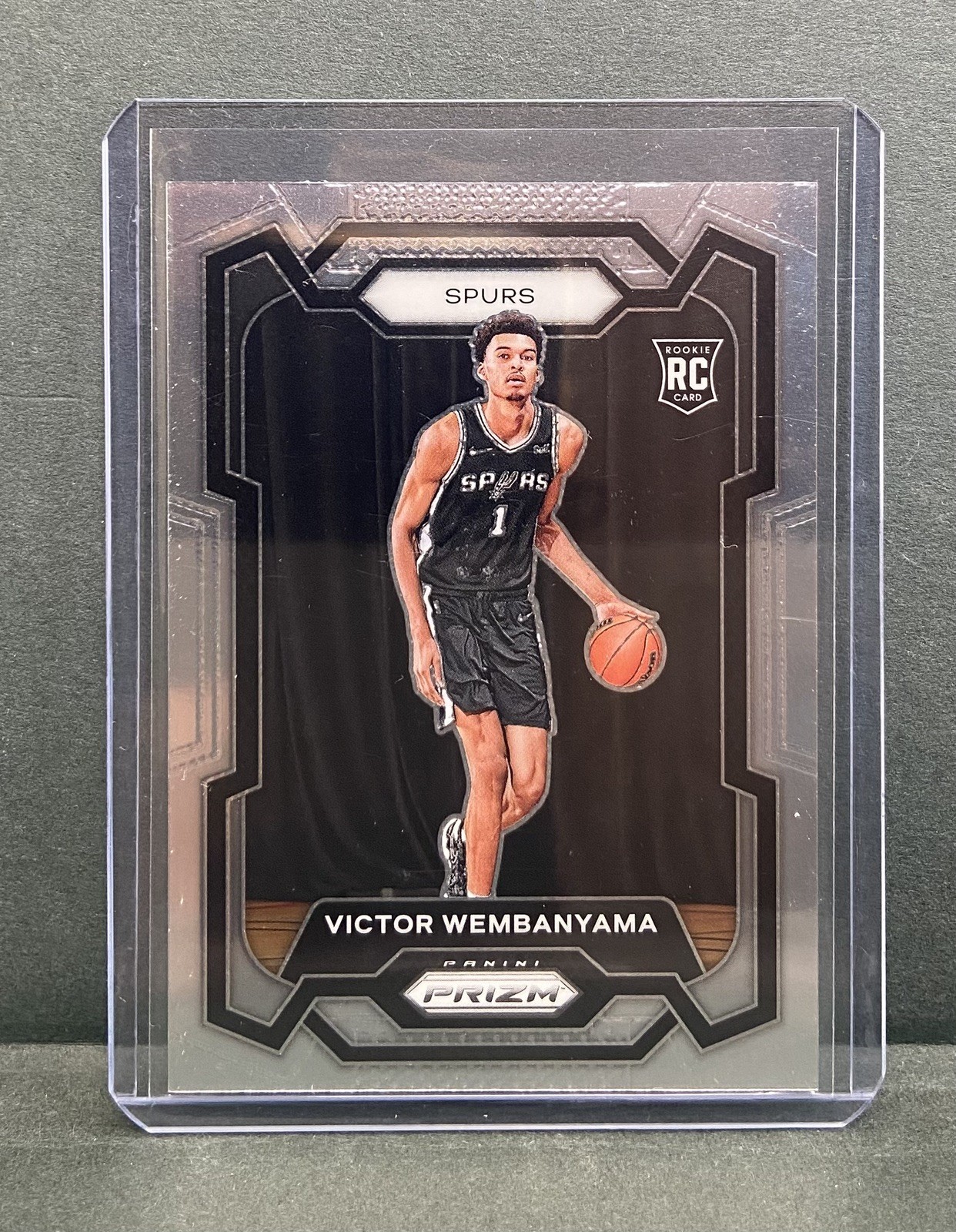 2023-24 Prizm Basketball Victor Wembanyama Rookie RC Base Card #136 Spurs