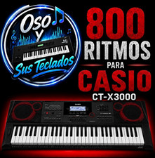 800 Ritmos Casio CT-X3000