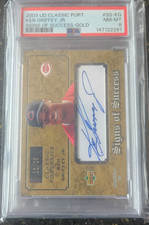 2003 Upper Deck Classic Portraits GOLD Auto #/25 Ken Griffey Jr POP1 PSA8