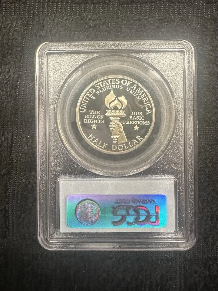 1993-S  MADISON  Commemorative Half Dollar  PCGS PR69DCAM - Image 2 of 2