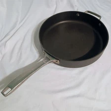 Cooks Non-stick Large Skillet Cooker Fryer Hard-anodized Heavy 4 Quart 11.25"x3"