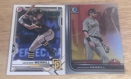 Jackson Merrill Base/Inserts - You Pick - $2.00 or 2 Card Minimum