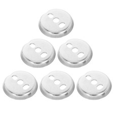 6 Pcs Towel Bar Gasket Mounting Hardware Stand Bath Rack Replacement Parts