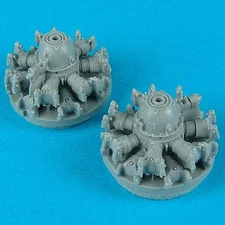 QBT72056 1:72 Quickboost PBY-1 PBY-5 Catalina Engine Set (ACA kit) #72056