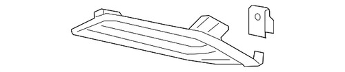 Genuine Honda Bumper Cover Spacer Panel 71510-TWA-A00ZE