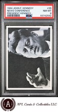 1964 John F. Kennedy #35 News Conference PSA 8