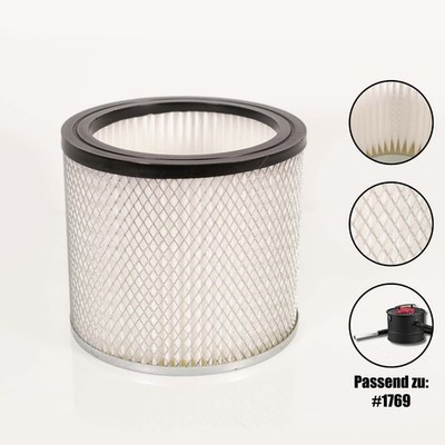 Kartuschenfilter für Aschesauger Lamellenfilter Staub Filter Kamin Lamelle