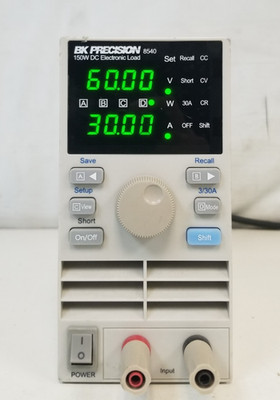 BK Precision 8540 Compact Programmable DC Electronic Load 60V, 30A, 150W