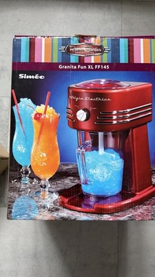 Nostalgia Electrics Granita Fun XL FF145 Slush-Eismaschine rot Retro-Design