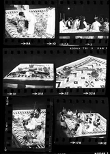 '68 Ravi Shankar Lincoln Center NYC Classical Indian Sitarist 6 Negative LotC478