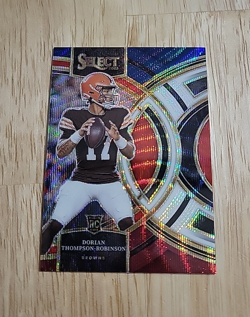 2023 Select DORIAN THOMPSON-ROBINSON Tri-Color Prizm /225 #134 Rookie Browns SP
