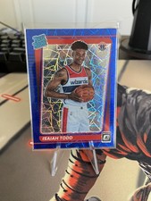 2021-22 Panini Donruss Optic Isaiah Todd Rated Rookie Blue Velocity Prizm #187 