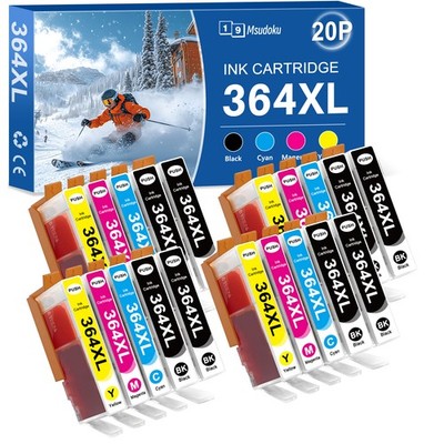 Patronen für HP 364XL 5510 5514 5515 5520 5522 5524 6510 6520 7510 mit CHIP