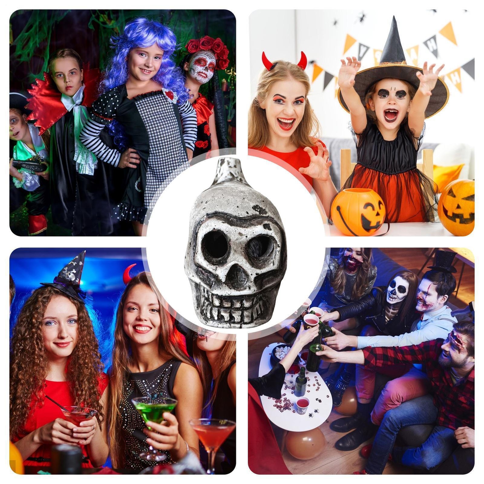 Authentic Aztec Whistle Spooky Aztec Death Whistle for Party Prank Props