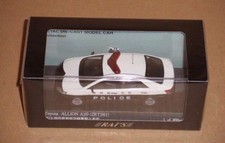 1/43 Allion A20 (ZRT261) 2013 Shizuoka Prefectural Police Department Vehicle