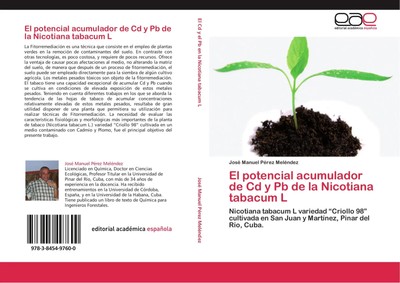 José Manuel Pérez Meléndez | El potencial acumulador de Cd y Pb de la...