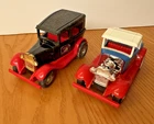 Mini Tonka 2 Original 3" Pressed Steel Model A Ford  Hot Rods Tiny Scorchers