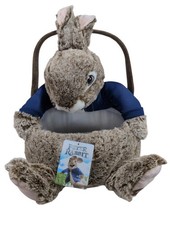 Dan Dee Peter Rabbit Easter Basket Plush Brown Bunny Stuffed Animal 12.5" 2025