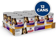 Hill's Science Diet Sensitive Stomach  Skin, Adult 1-6 Wet Dog Food, Case of 12