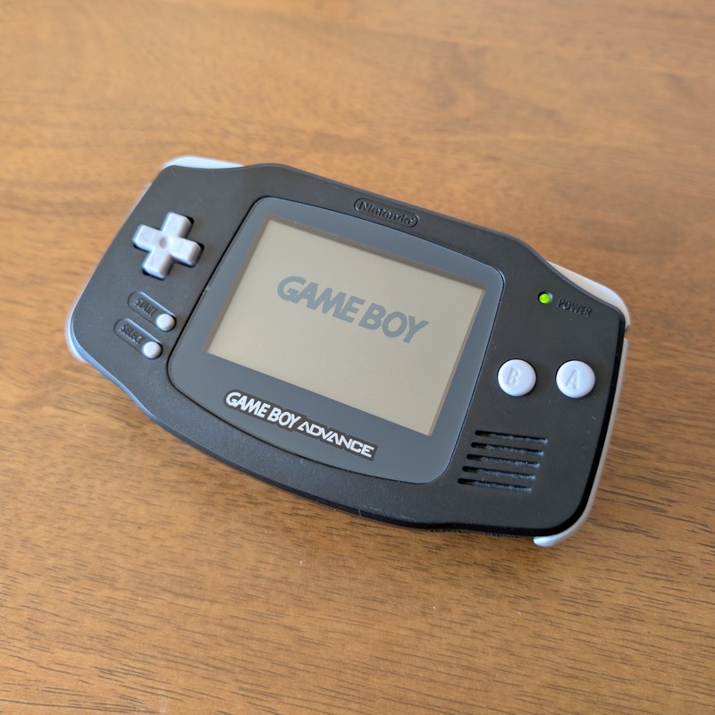 Nintendo Game Boy Advance Black Handheld AGB-001 - Excellent Condition - Clean
