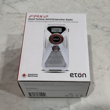 eton hand crank Emergency Storm Radio Solar Charge w Light FRX2 New in box