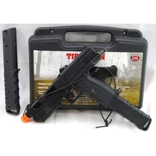 Used Tippmann TiPX Paintball Pistol Mechanical Gun Black - First Strike Ready