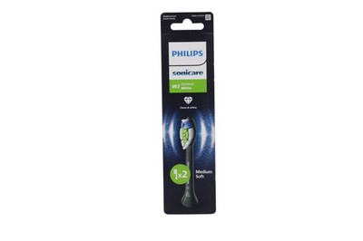 Philips PHIHX606288 Sonicare W2 Optimal White Ersatzbürstenköpfe, Schwarz