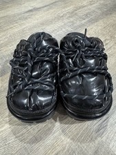 UGG Hi Shine Spaceslider Puff Platform Slide Sandal- Black, Women s Size 9