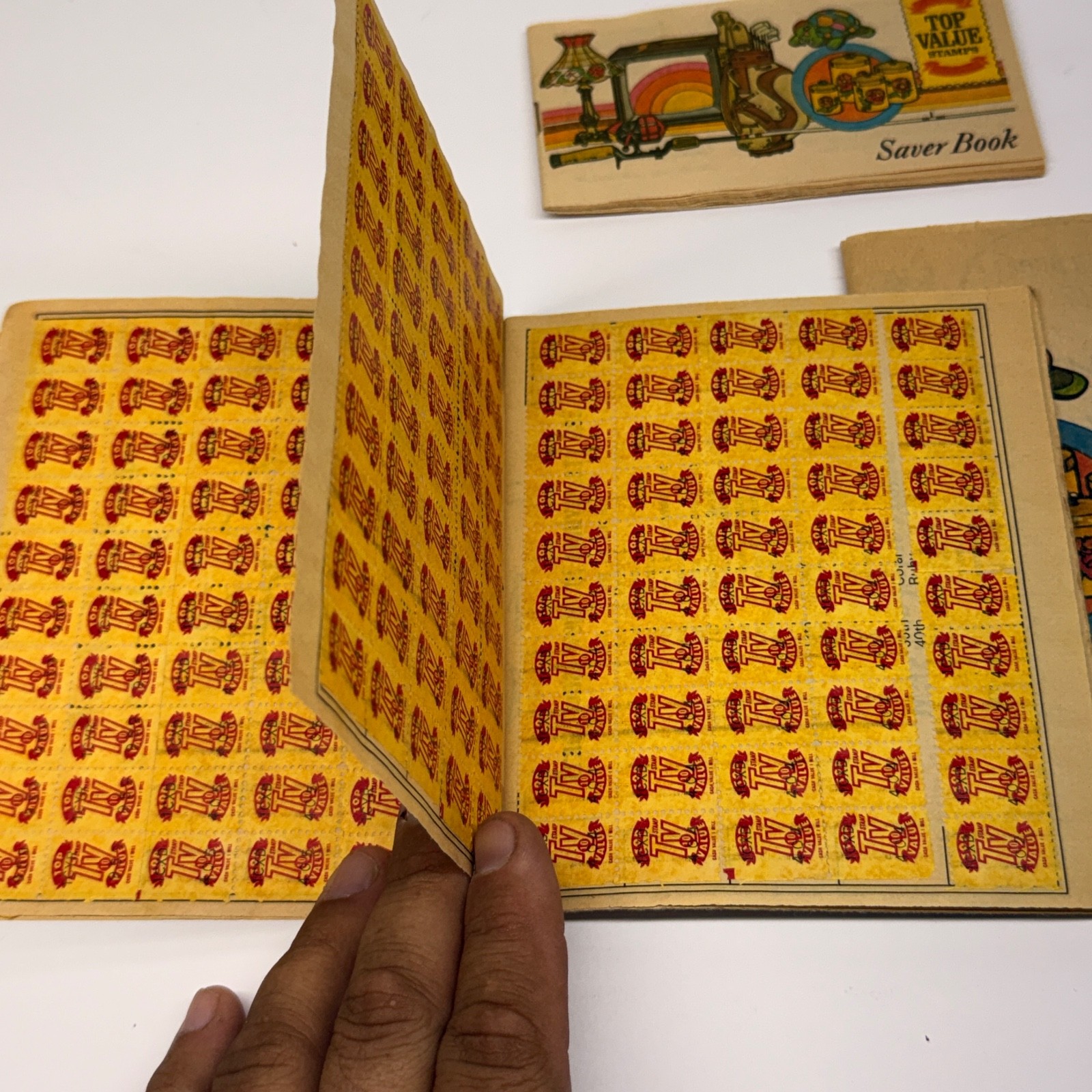 Top Value Stamp Saver Books Full TV Grocery Stores Ohio 1980s LOT