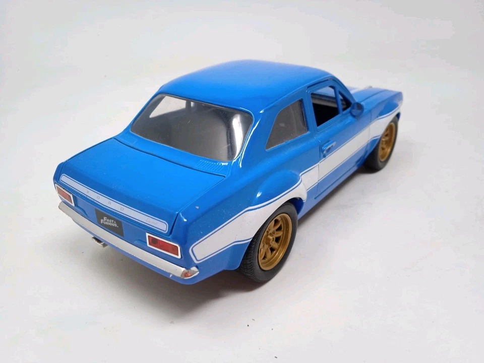 Jadatoys Ford Escort 1974 Fast & Furious - Scala 1/24 NO.99572 - Immagine 3 di 4