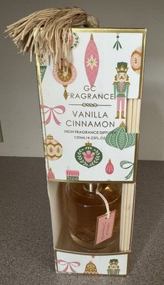 GC Signature Vanilla Cinnamon Fragrance Diffuser Holiday Edition New