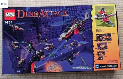 LEGO Dino Attack T-1 Typhoon vs. T-Rex 7477 In 2005 New LEGO Dino Attack T-1 Typhoon vs. T-Rex 7477 In 2005 New