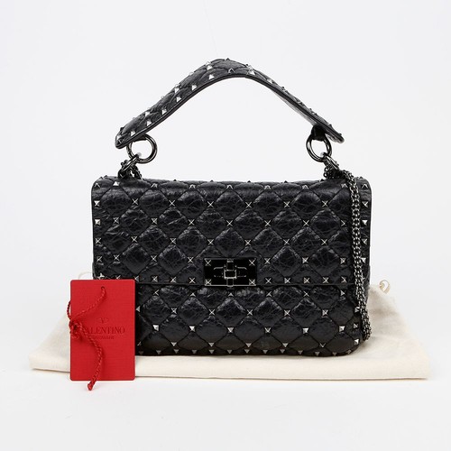 Valentino Rockstud Spike Medium Tote Shoulder Bag NW1B0122 154026395