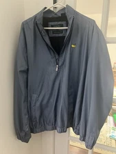 Bobby Jones Masters 1/4 zip weather resistant jacket Mens Large Excellent Cond!