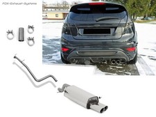  Racinganlage ab Kat Ford Fiesta MK7 JA8 1.6 ab 08/09 2x80mm doppelwandig