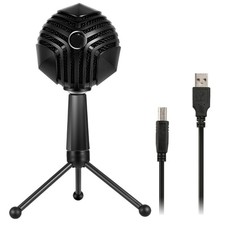 360 Rotable USB Computer Microphone PC Mic Microphone for Computer Laptop