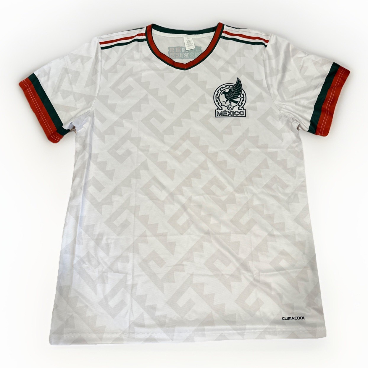 Mexico Soccer Men's Jersey - Climacool, Large White new, no tags