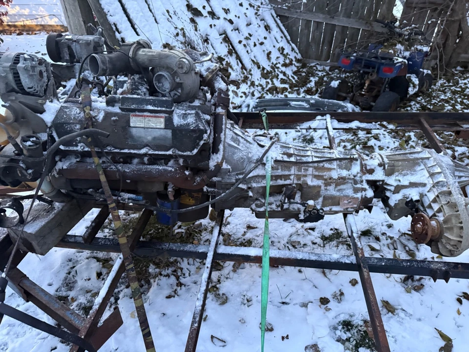 01 Ford F250 super duty мотор коробка передач и раздаточная коробка - Изображение 3 из 4