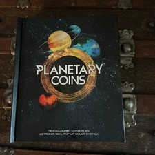 2017 PLANETARY COINS AUSTRALIA FULL 10 COIN SET POP-UP BOOK  INCLUDES MARS #35U