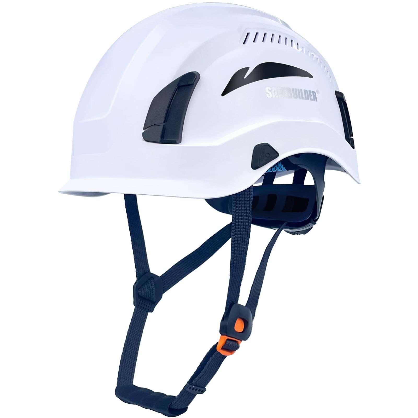 Safety Helmet Hard Hats Construction Head Protection 6-Point Suspension Light...