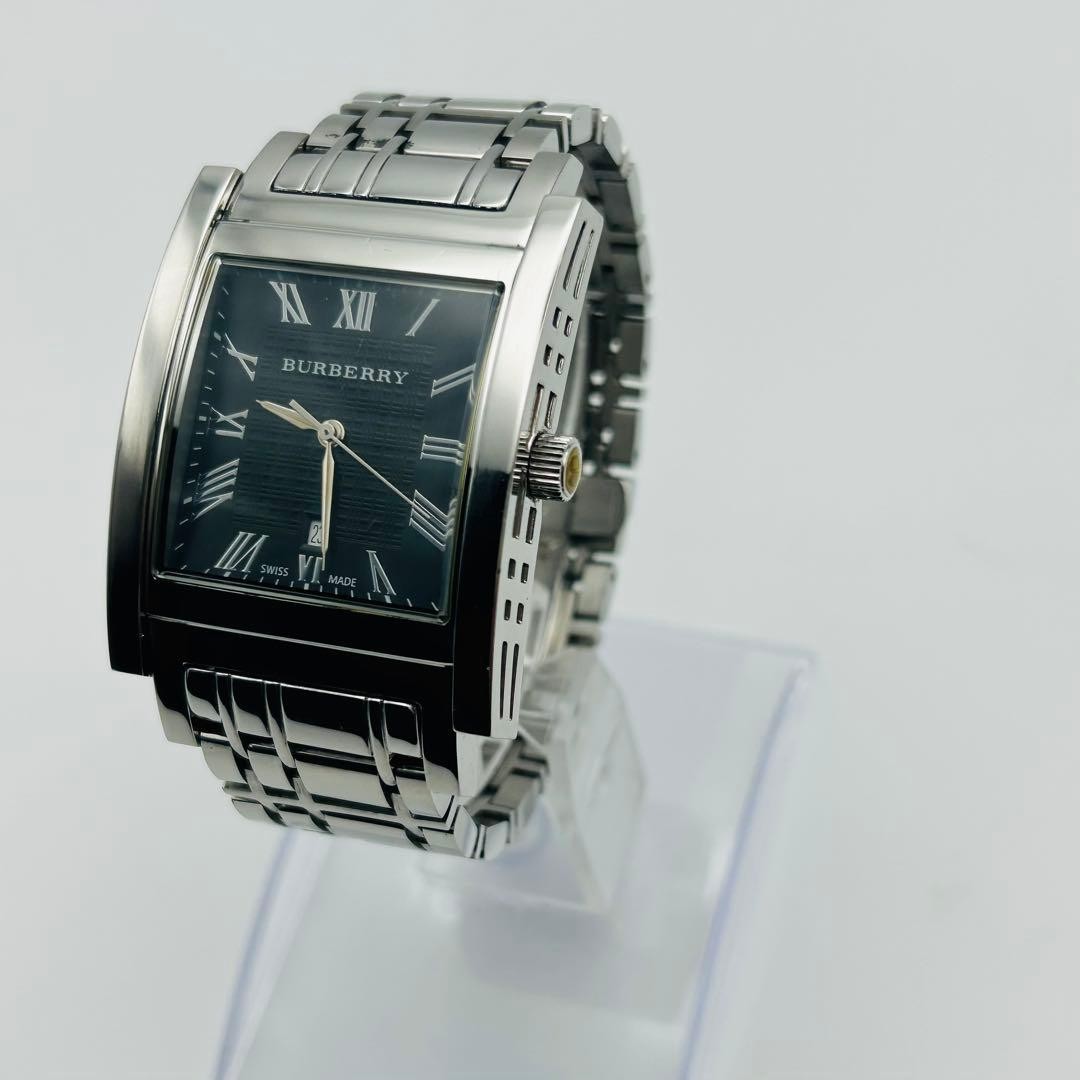 Good Condition Burberry Rectangular Black BU1555 … - image 5