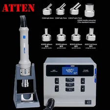 ATTEN ST-862D Hot Air Gun Soldering Station Lead-Free Intelligent Digital Displa