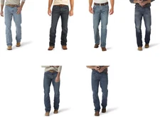 Wrangler Men's WRT20 Retro Relaxed Fit Bootcut Jeans