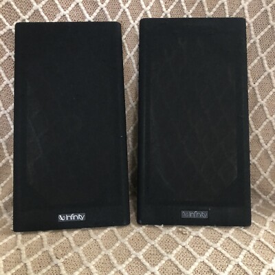 Vintage Infinity RS 2000 Bookshelf Speakers Grills ONLY | eBay