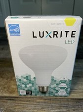 Luxrite LED Light Bulb BR30 Flood Soft White 30K Dimmable 65W Equiv NEW IN BOX