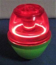 UFO Spinning Top ~ Battery Lit ~ Ring of Light