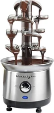 Chocolate Fountain Machine 4 Tier Stainless Steel Luxury Cheese Cascading Fondue