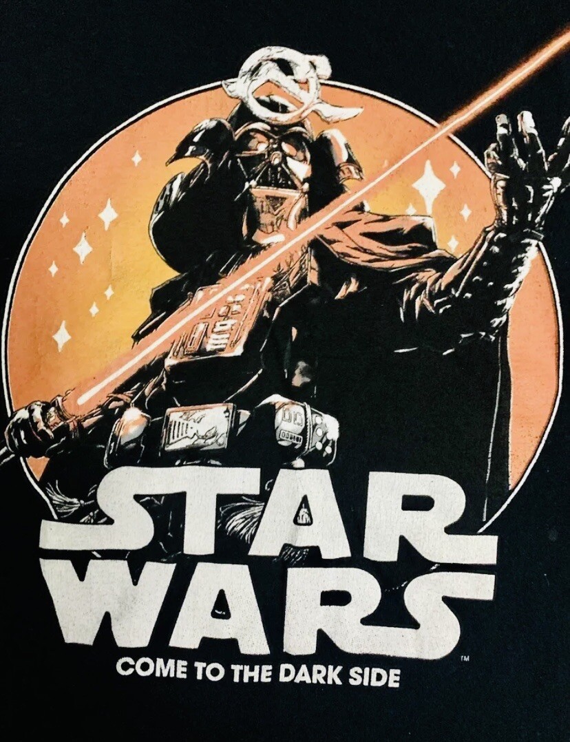 ☆ S ☆ New Star Wars Darth Vader Come To The Dark Side Classic Vintage T