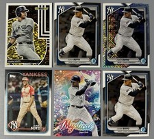 6- 2024 Juan Soto: Topps Black Gold Mystical All-Star, Bowman Chrome Mojo 2 Base