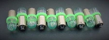 10 Chrys Dodge Jeep Plym Green LEDs Instrument Panel 1815 Light Bulbs Domes 1895
